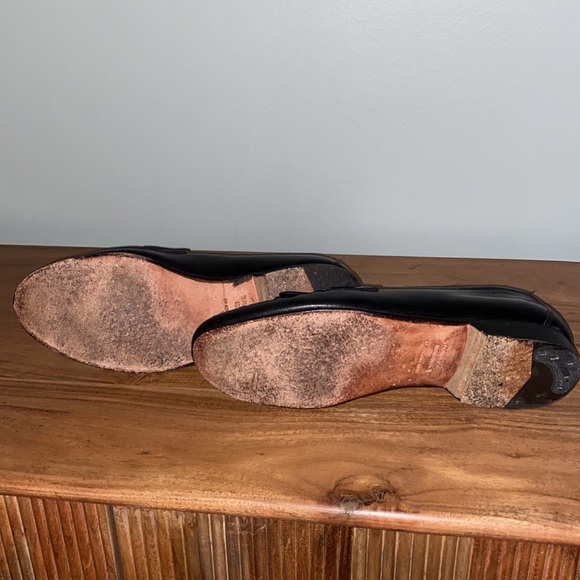 Johnston & Murphy Stanza loafers, black size 10 1/2 wide - Picture 5 of 6